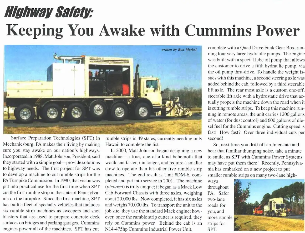 Keeping you awake with Cummins power